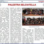 Sul Corriere Sportivo di Aprilia del febbraio 2021 i DIECI anni di attività della Palestra Selciatella